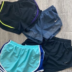 4 pairs Nike running short